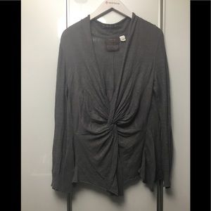 Guinevere Grey Top 100% Cotton